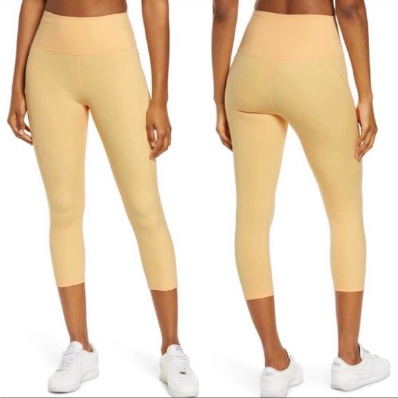 Girlfriend Collective High-Rise Compressive Leggings in Sunburst Size XS NEW - Picture 2 of 7